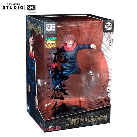 ABYStyle Super Figure Collection: Jujutsu Kaisen - Yuji Itadori Escala 1/10 - POCAPAY COLLECTORS HUB